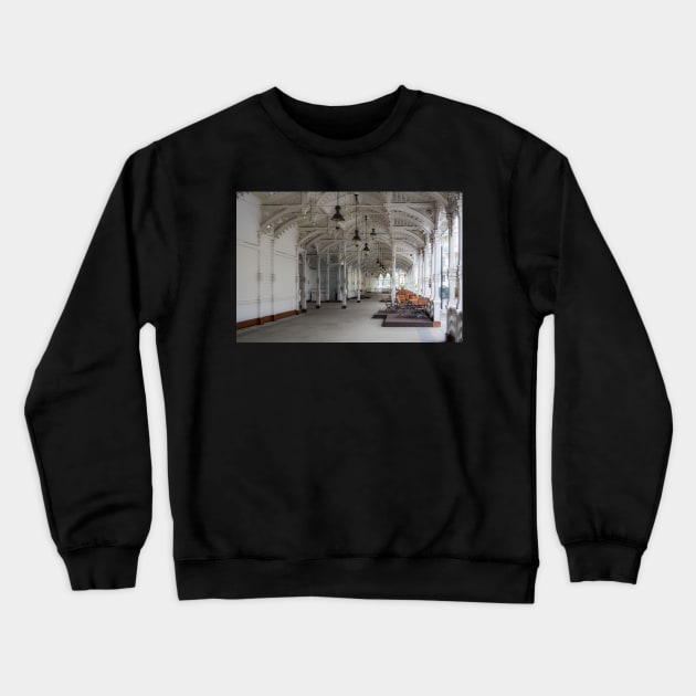 Wooden Market Colonnade Crewneck Sweatshirt by lena-maximova